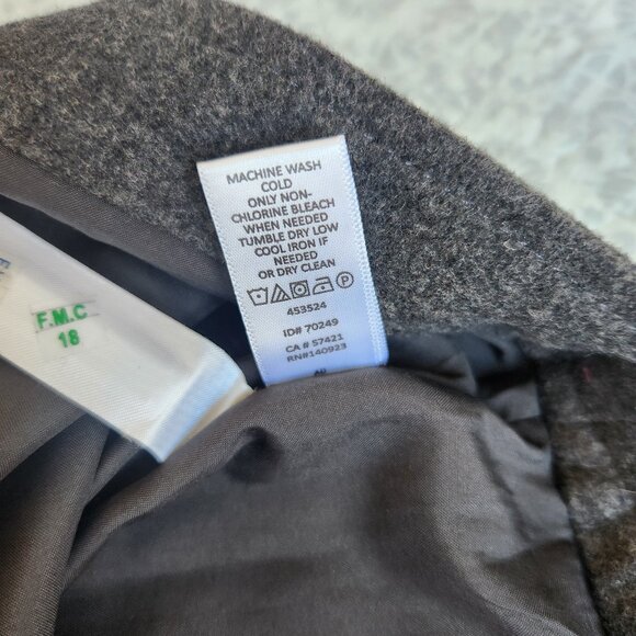 Vintage Loft Floral  Zipper Front Skirt, Size 4 - Picture 8 of 9